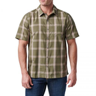 Сорочка тактична 5.11 Tactical Nate Short Sleeve Shirt Sage Green Plaid S - изображение 1