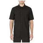 Сорочка тактична з коротким рукавом 5.11 Stryke Shirt - Short Sleeve Black 3XL - изображение 1