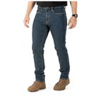 Тактичні джинсові штани 5.11 Defender-Flex Slim Jean TW INDIGO 40-30 - зображення 4