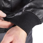 Куртка льотна шкіряна американська A2 Black M - изображение 5