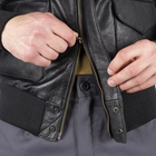 Куртка льотна шкіряна американська A2 Black M - изображение 9