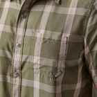 Сорочка тактична 5.11 Tactical Nate Short Sleeve Shirt Titan Grey Plaid XL - изображение 5