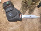 Рукавички тактичні польові шкіряні без пальців для силових структур TACTIGEAR PS-8801 Patrol Black M (OPT-6991) - зображення 7