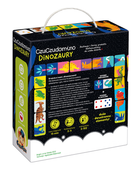 Gra planszowa Bright Junior Media Domino CzuCzudomino Dinozaury (5902983491620) - obraz 3