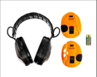 Активні навушники 3M Peltor SportTac - оливкові/помаранчеві - зображення 1