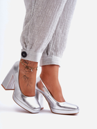 Жіночі туфлі Inna Marka Rosalia 37 Сріблясті (5905677656060) - зображення 5