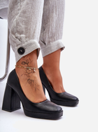 Жіночі туфлі Inna Marka Rosalia 41 Чорні (5905677656084) - зображення 1