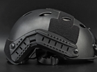 Боковые рейки для шлема Fast с резинками, боковая крепь Black - изображение 4