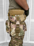 Тактическая сумка на бедро военная сумка на ногу мультикам - изображение 5