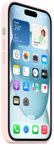 Панель Apple MagSafe Silicone Case для Apple iPhone 15 Light Pink (MT0U3) - зображення 7