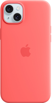 Etui Apple MagSafe Silicone Case do Apple iPhone 15 Plus Guava (MT163) - obraz 1