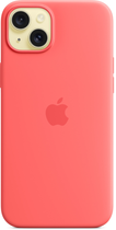 Панель Apple MagSafe Silicone Case для Apple iPhone 15 Plus Guava (MT163) - зображення 3