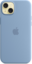 Панель Apple MagSafe Silicone Case для Apple iPhone 15 Plus Winter Blue (MT193) - зображення 3