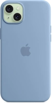 Панель Apple MagSafe Silicone Case для Apple iPhone 15 Plus Winter Blue (MT193) - зображення 4