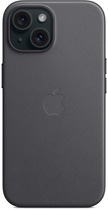 Панель Apple MagSafe FineWoven Case для Apple iPhone 15 Black (MT393) - зображення 5