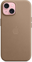 Панель Apple MagSafe FineWoven Case для Apple iPhone 15 Taupe (MT3C3) - зображення 2