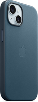 Панель Apple MagSafe FineWoven Case для Apple iPhone 15 Pacific Blue (MT3G3) - зображення 6