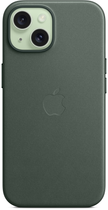 Панель Apple MagSafe FineWoven Case для Apple iPhone 15 Evergreen (MT3J3) - зображення 4