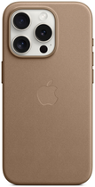 Панель Apple MagSafe FineWoven Case для Apple iPhone 15 Pro Taupe (MT4J3) - зображення 3