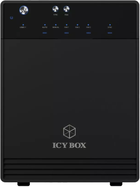 Obudowa Icy Box do HDD/SSD USB 3.1 Type-C Czarny (IB-3740-C31) - obraz 3