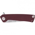 Нож складной ANV Knives Z100 Liner lock, G10, Plain Edge ANVZ100-014 Красный (2000980604500) - изображение 3