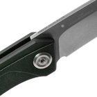 Ніж складаний ANV Knives Z200 Liner lock, G10, Plain Edge ANVZ200-006 Чорний (2000980604586) - зображення 5