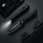Нож складной ANV Knives Z200 DLC, Liner lock, G10, Plain Edge ANVZ200-018 Черный (2000980604623) - изображение 5