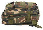 Рюкзак тактический сносоустойчивый для силовых структур CATTARA 30L ARMY Wood 13862 Камуфляж (SK-N13862S) - изображение 8