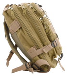 Рюкзак тактический полевой износостойкий для силовых структур CATTARA 30L ARMY 13865 Коричневый (SK-N13865S) - изображение 8