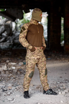 Форма мультикам демісезонна тактична multicam з наколінниками костюм мультикам військова форма одягу ЗСУ 46 - зображення 9