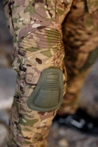 Форма мультикам демисезонная тактическая multicam с наколенниками костюм мультикам военная форма одежды ЗСУ 50 - изображение 5