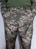 Штани утеплені на флісі тактичні, військові ЗСУ зимові піксель Розмір 3XL (56) - зображення 6