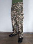 Штани утеплені на флісі тактичні, військові ЗСУ зимові піксель Розмір S (46) - зображення 4