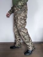 Штани утеплені на флісі тактичні, військові ЗСУ зимові піксель Розмір S (46) - зображення 5