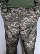 Штани утеплені на флісі тактичні, військові ЗСУ зимові піксель Розмір XL (52) - зображення 6