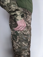 Штани утеплені на флісі тактичні, військові ЗСУ зимові піксель Розмір XL (52) - зображення 8