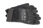 Тактичні рукавички з пальцями 9004_XL_Black - зображення 6