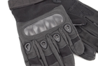 Перчатки тактические с пальцами 9004_XL_Black - изображение 7