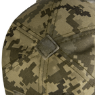 Тактична кепка бейсболка Tactic New Fix Canvas ММ14 Camotec розмір Універсальний - изображение 6