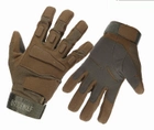 Тактичні рукавички короткопалі Zechao XL Зелений+Коричневий - зображення 1