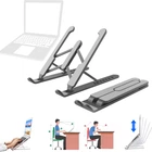 Подставка для ноутбука или планшета Holder 15.6" складная регулируемая по высоте из прочного пластика Black