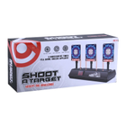 Електронна мішень SHOOT A TARGET іграшка тир для пристрілки з електроприводом для будь-яких видів дитячого зброї зі світлом та звуком - зображення 5