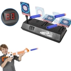 Електронна мішень SHOOT A TARGET іграшка тир для пристрілки з електроприводом для будь-яких видів дитячого зброї зі світлом та звуком - зображення 15