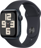 Smartwatch Apple Watch SE (2023) GPS 40mm Midnight Aluminium Case with Midnight Sport Band - S/M (MR9X3) - obraz 1