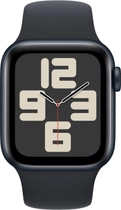 Смарт-годинник Apple Watch SE (2023) GPS 40mm Midnight Aluminium Case with Midnight Sport Band - M/L (MR9Y3) - зображення 2