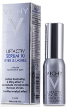 Serum przeciwzmarszczkowe Vichy Liftactiv Serum 10 Eyes And Lashes 15 ml (3337871324346)