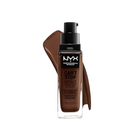 Тональний крем Nyx Can\'t Stop Won\'t Stop Full Coverage 22.5 Warm Walnut 30 мл (800897181260)