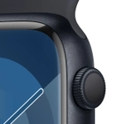 Смарт-годинник Apple Watch Series 9 GPS 45mm Midnight Aluminium Case with Midnight Sport Band - M/L (MR9A3) - зображення 3