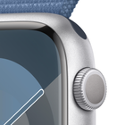 Смарт-годинник Apple Watch Series 9 GPS 45mm Silver Aluminium Case with Winter Blue Sport Loop (MR9F3) - зображення 3