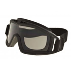 Тактическая маска с чёрными линзами. 3-34821 - изображение 1